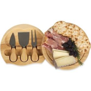 NWB Toscana Brie Cheese Board & Tools Set